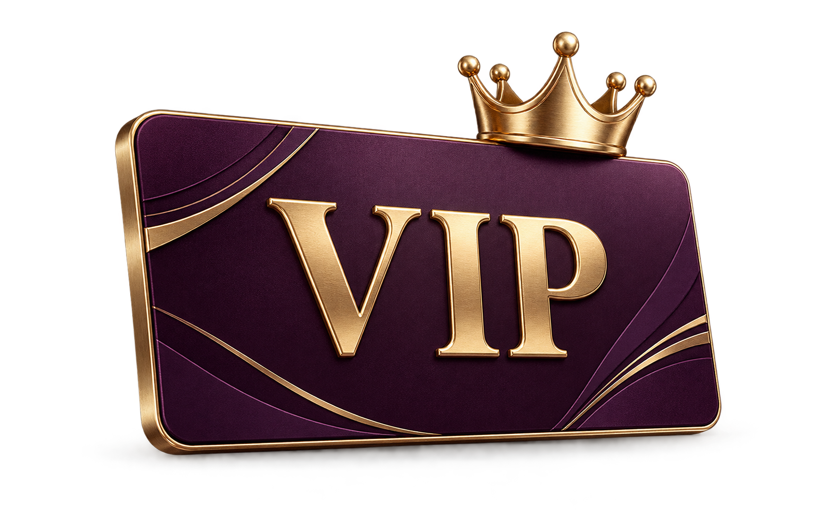 WINLAJU88 VIP membership card with a gold crown