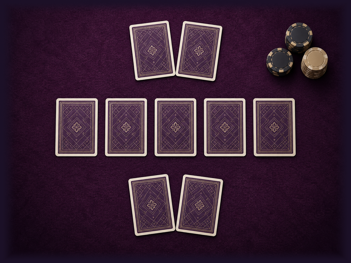 Casino Hold'em poker format illustration for WINLAJU88