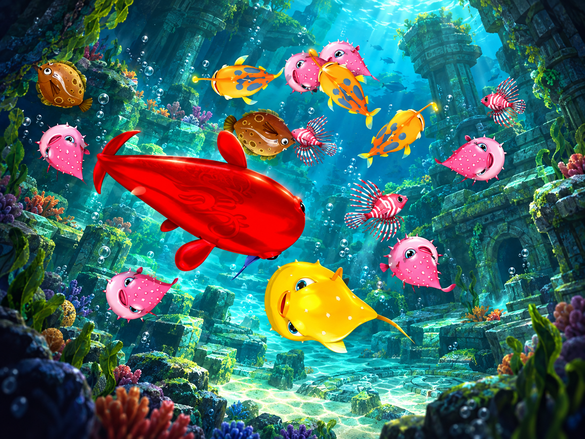 Fishing God by Spadegaming — WINLAJU88 fishing game artwork
