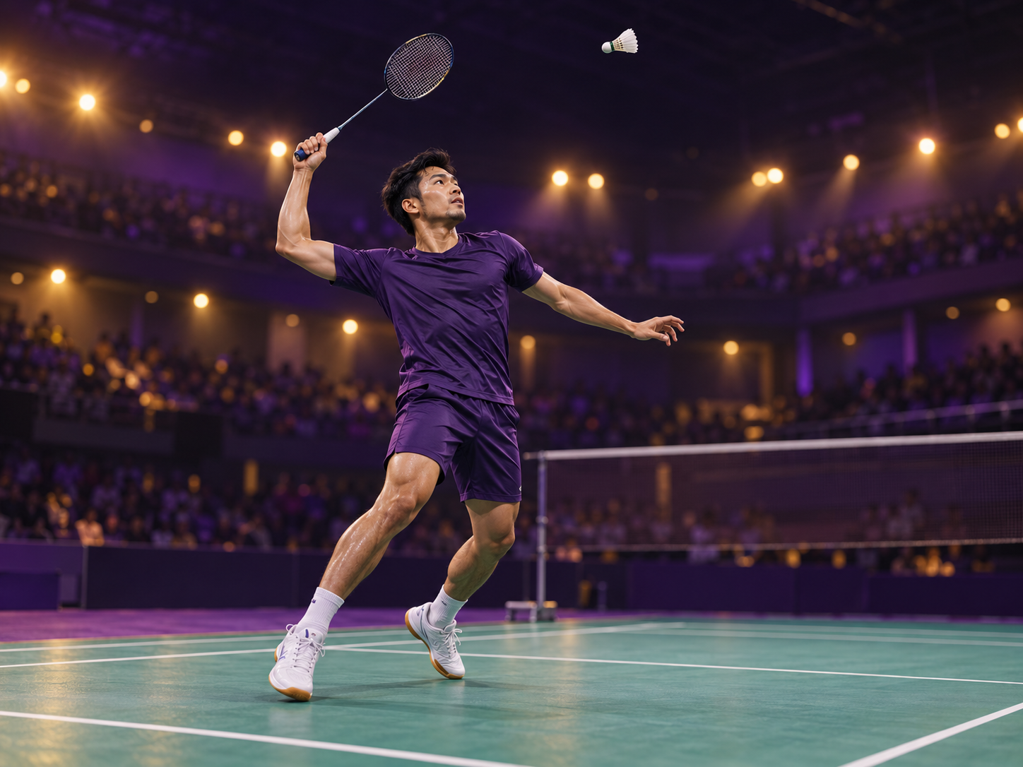 Badminton artwork for WINLAJU88 Sports